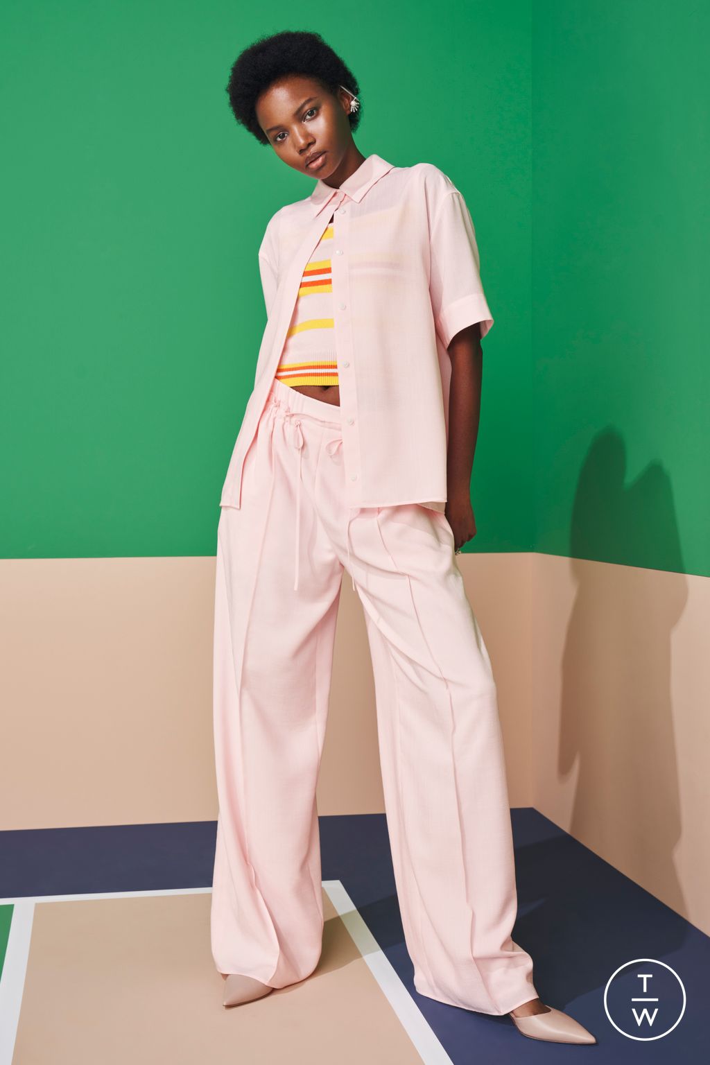 Fashion Week New York Pre-Fall 2023 look 26 from the Adeam collection womenswear