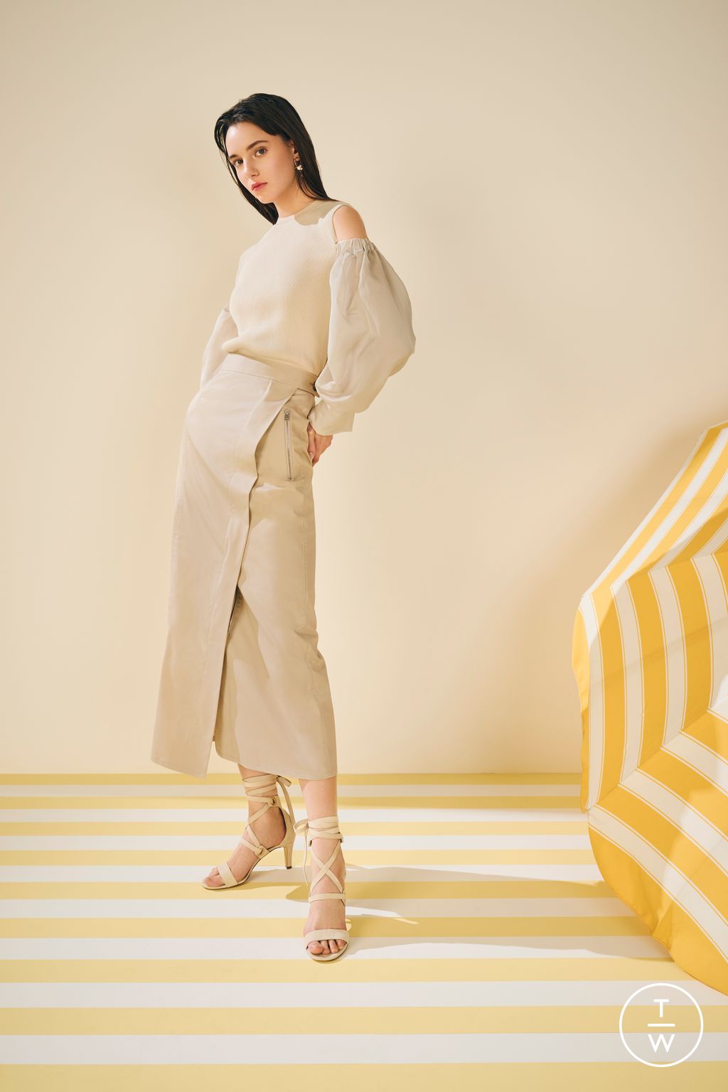 Fashion Week New York Pre-Fall 2024 look 12 de la collection Adeam womenswear