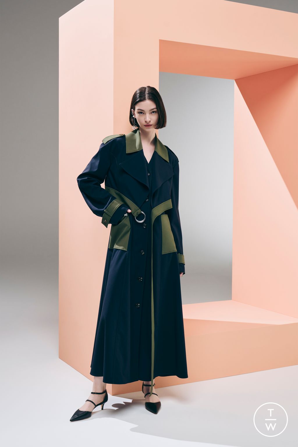 Fashion Week New York Resort 2024 look 10 from the Adeam collection womenswear