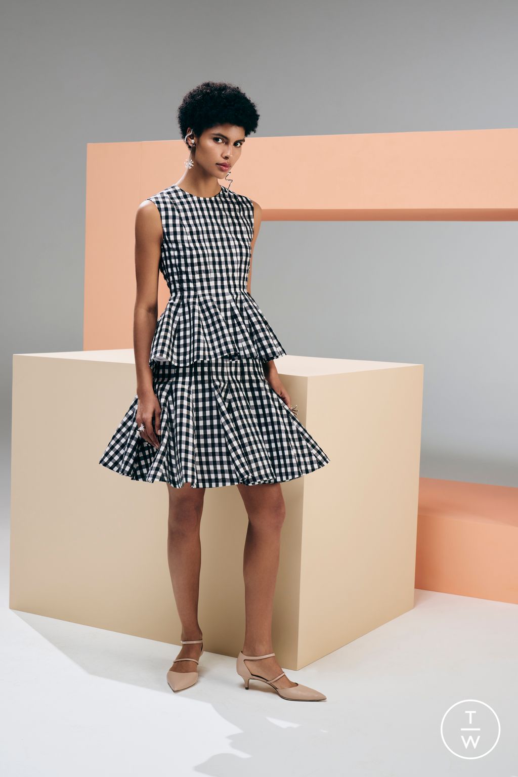 Fashion Week New York Resort 2024 look 18 de la collection Adeam womenswear