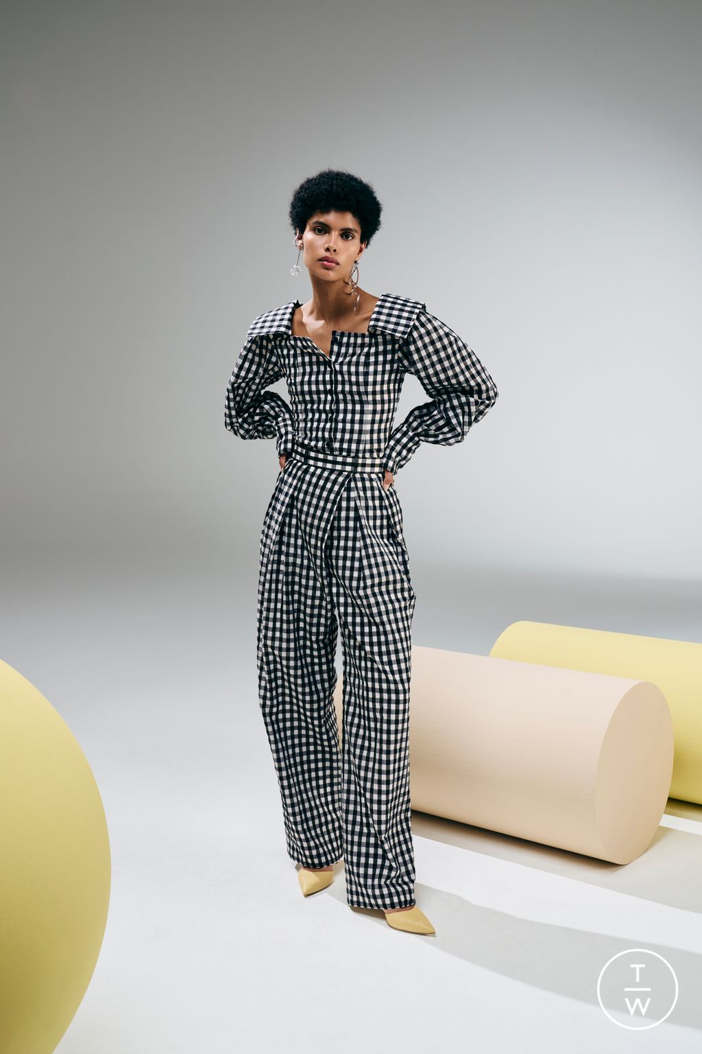Fashion Week New York Resort 2024 look 20 de la collection Adeam womenswear