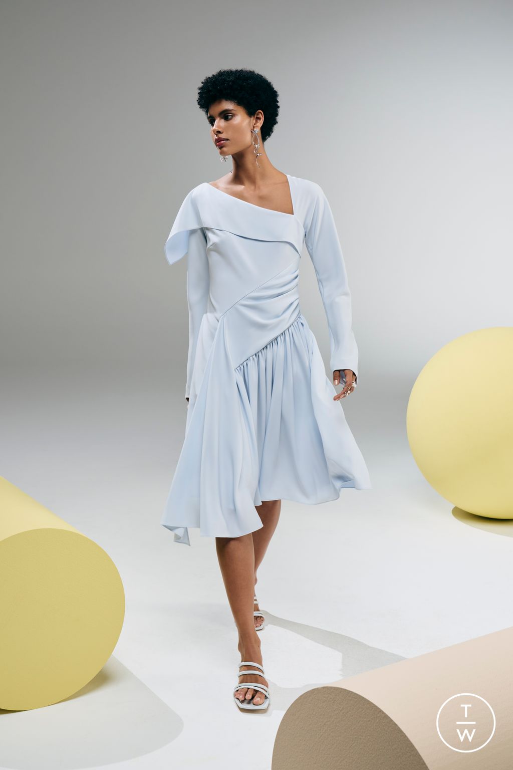 Fashion Week New York Resort 2024 look 24 from the Adeam collection womenswear