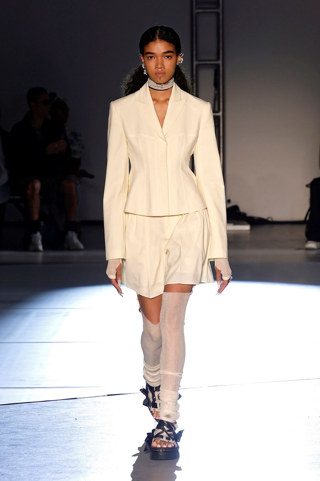 Fashion Week New York Spring/Summer 2024 look 9 from the Adeam collection 女装