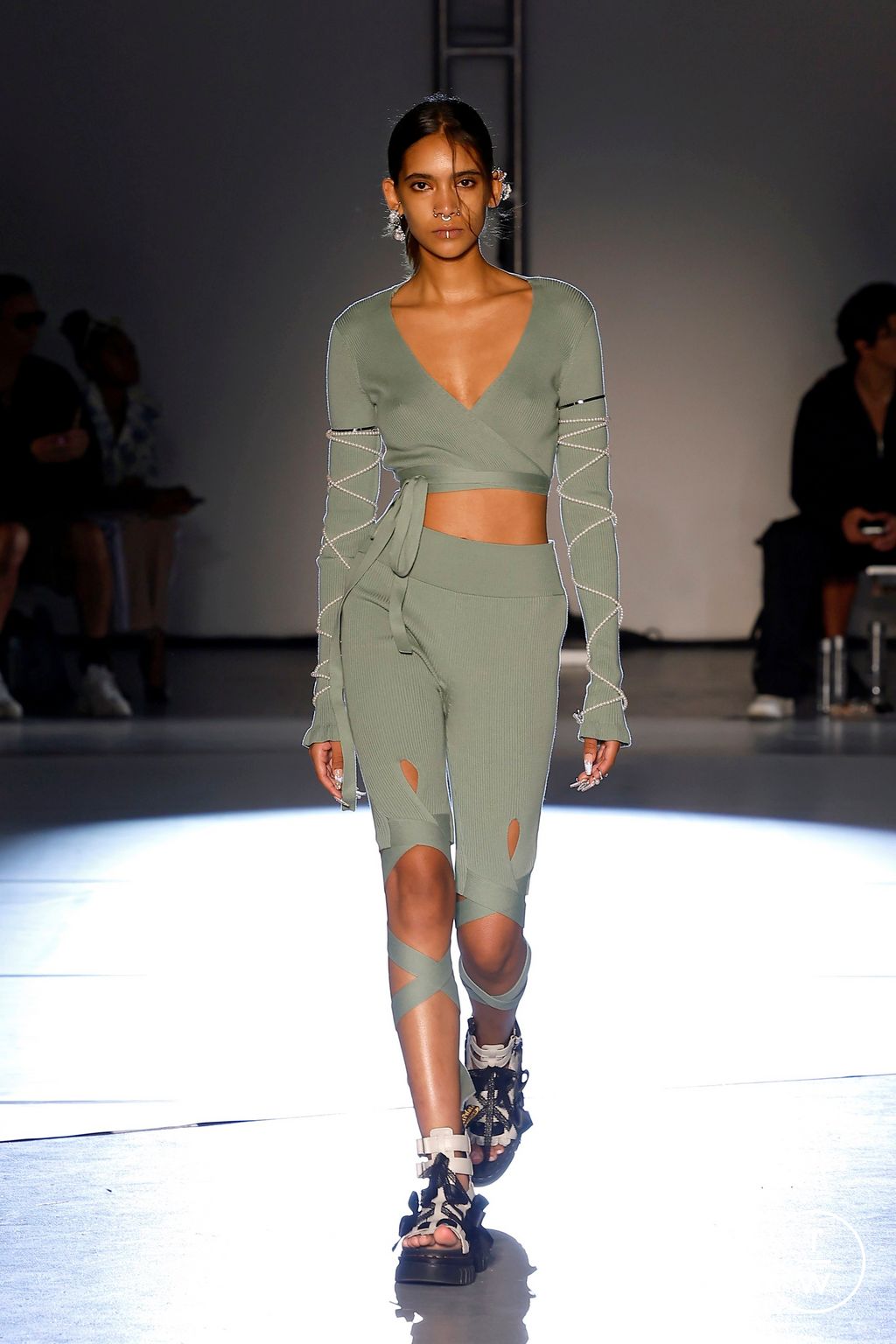 Fashion Week New York Spring/Summer 2024 look 12 de la collection Adeam womenswear