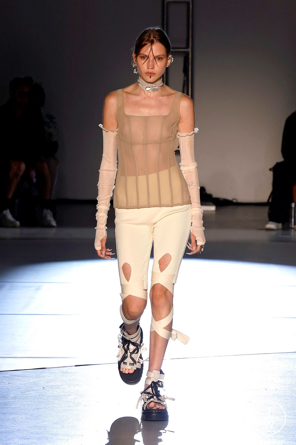 Fashion Week New York Spring/Summer 2024 look 21 de la collection Adeam womenswear