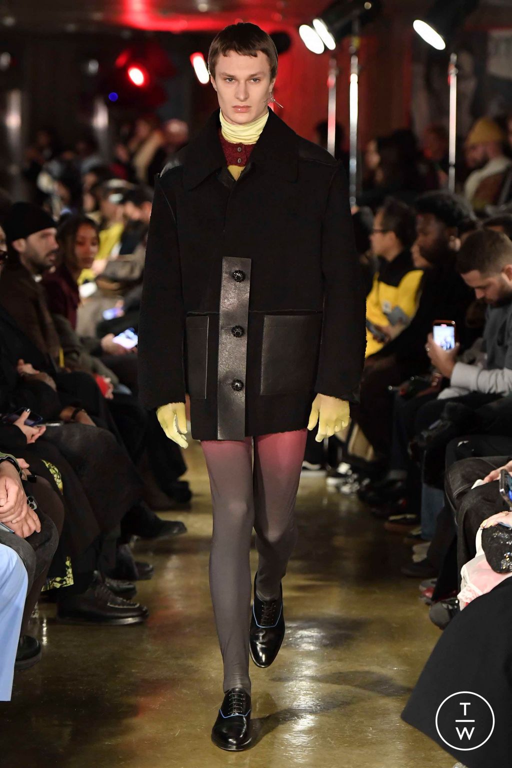 Fashion Week Paris Fall/Winter 2023 look 10 from the Namacheko collection menswear