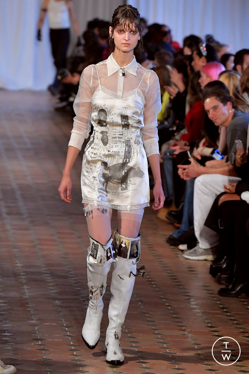 Fashion Week Paris Spring/Summer 2023 look 19 from the Enfants Riches Déprimés collection womenswear
