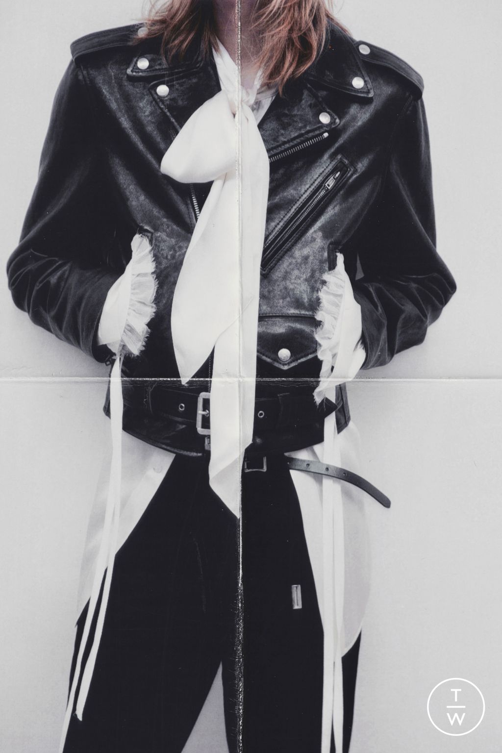 Fashion Week Paris Fall/Winter 2026 look 9 from the Ann Demeulemeester collection 男装