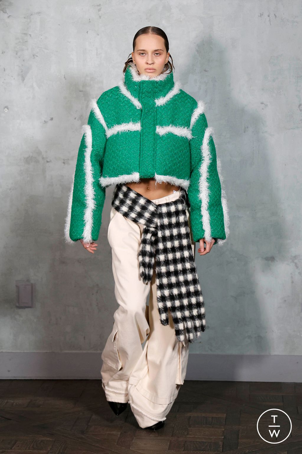 Fashion Week New York Fall/Winter 2026 look 10 from the Advisry collection womenswear