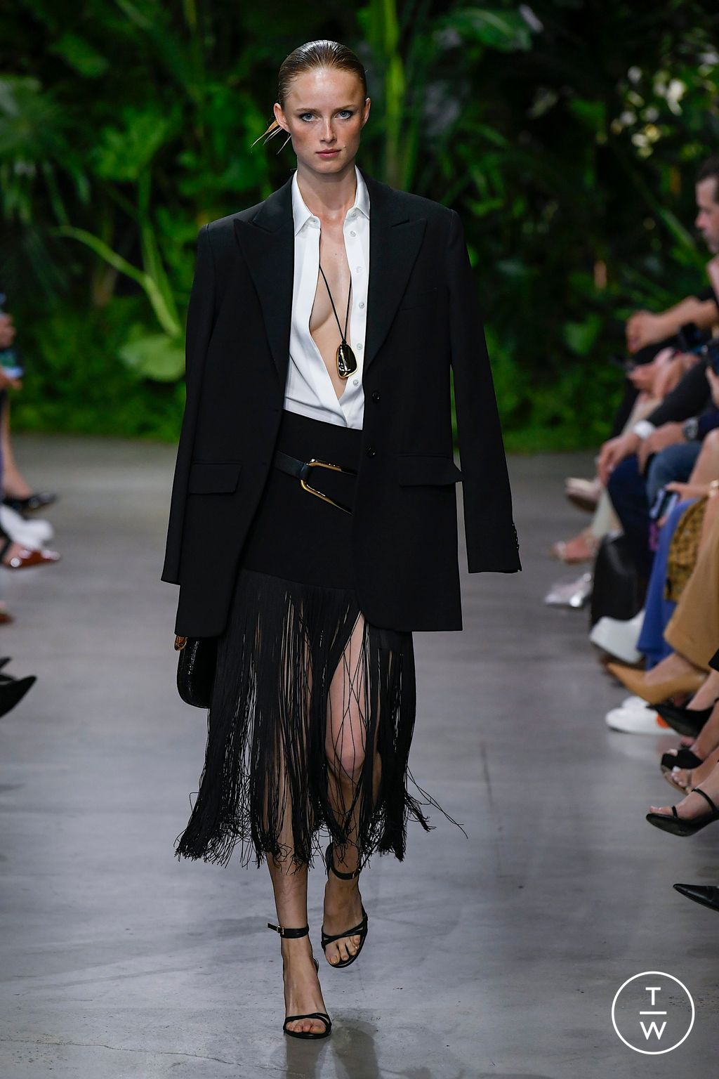 Fashion Week New York Spring/Summer 2023 look 4 de la collection Michael Kors Collection womenswear