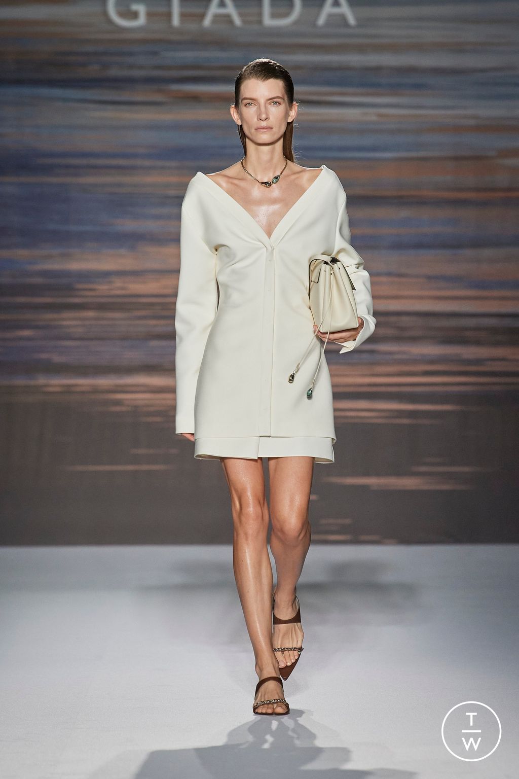 Fashion Week Milan Spring/Summer 2023 look 4 de la collection Giada womenswear