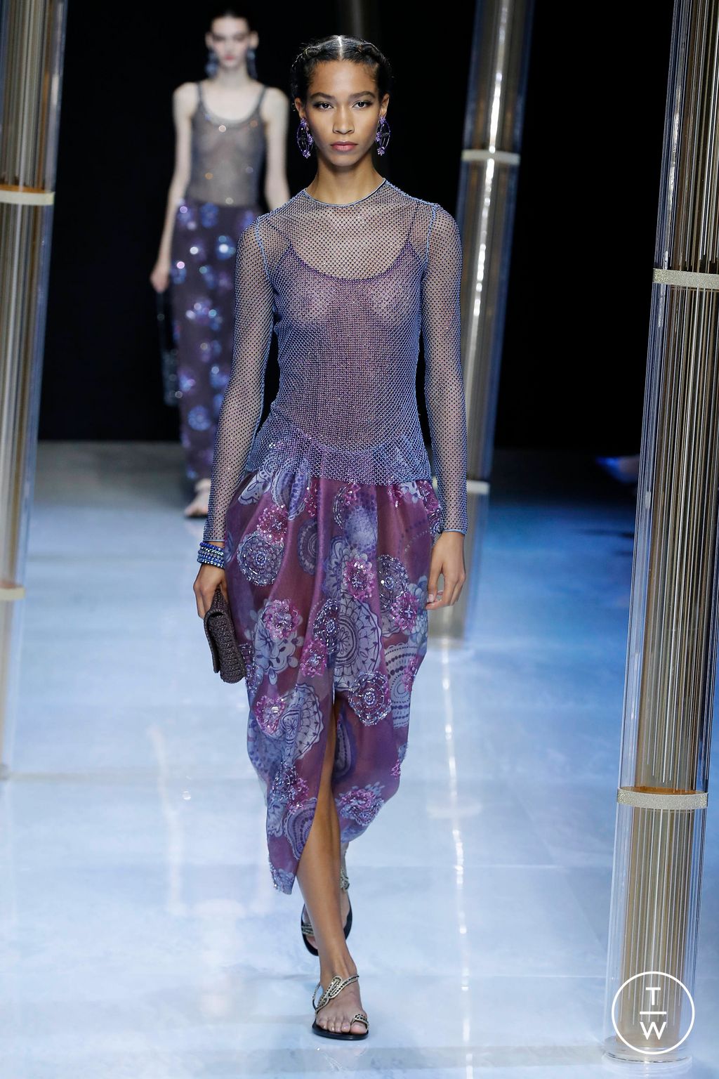 Fashion Week Milan Spring/Summer 2023 look 41 from the Giorgio Armani collection 女装