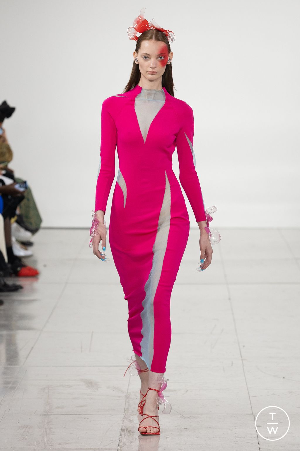 Fashion Week London Spring/Summer 2023 look 26 from the Chet Lo collection womenswear