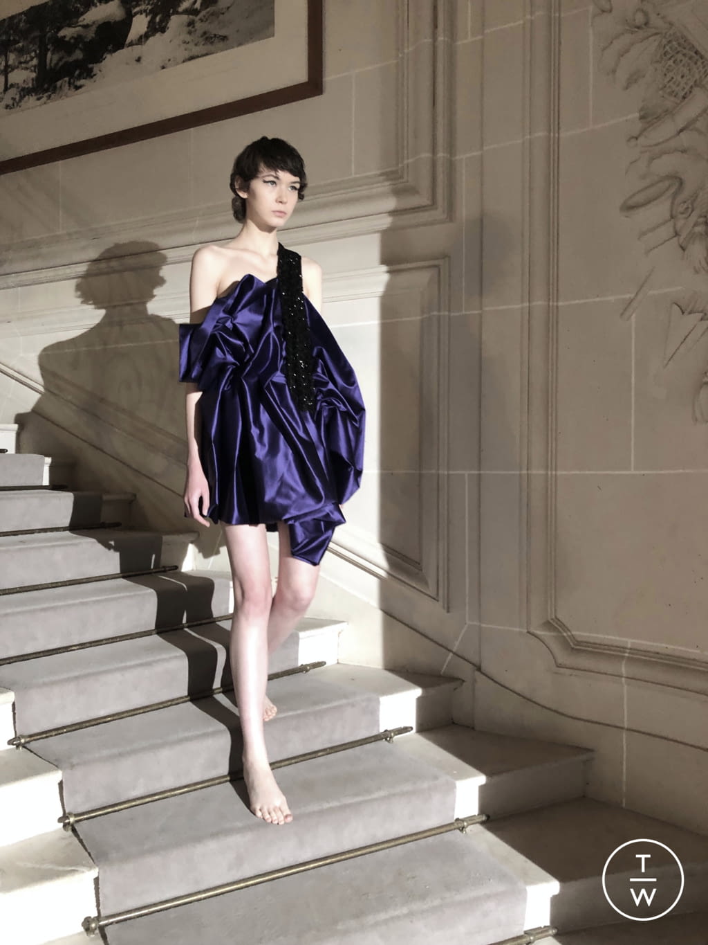 Fashion Week Paris Spring/Summer 2022 look 4 from the Aelis collection couture