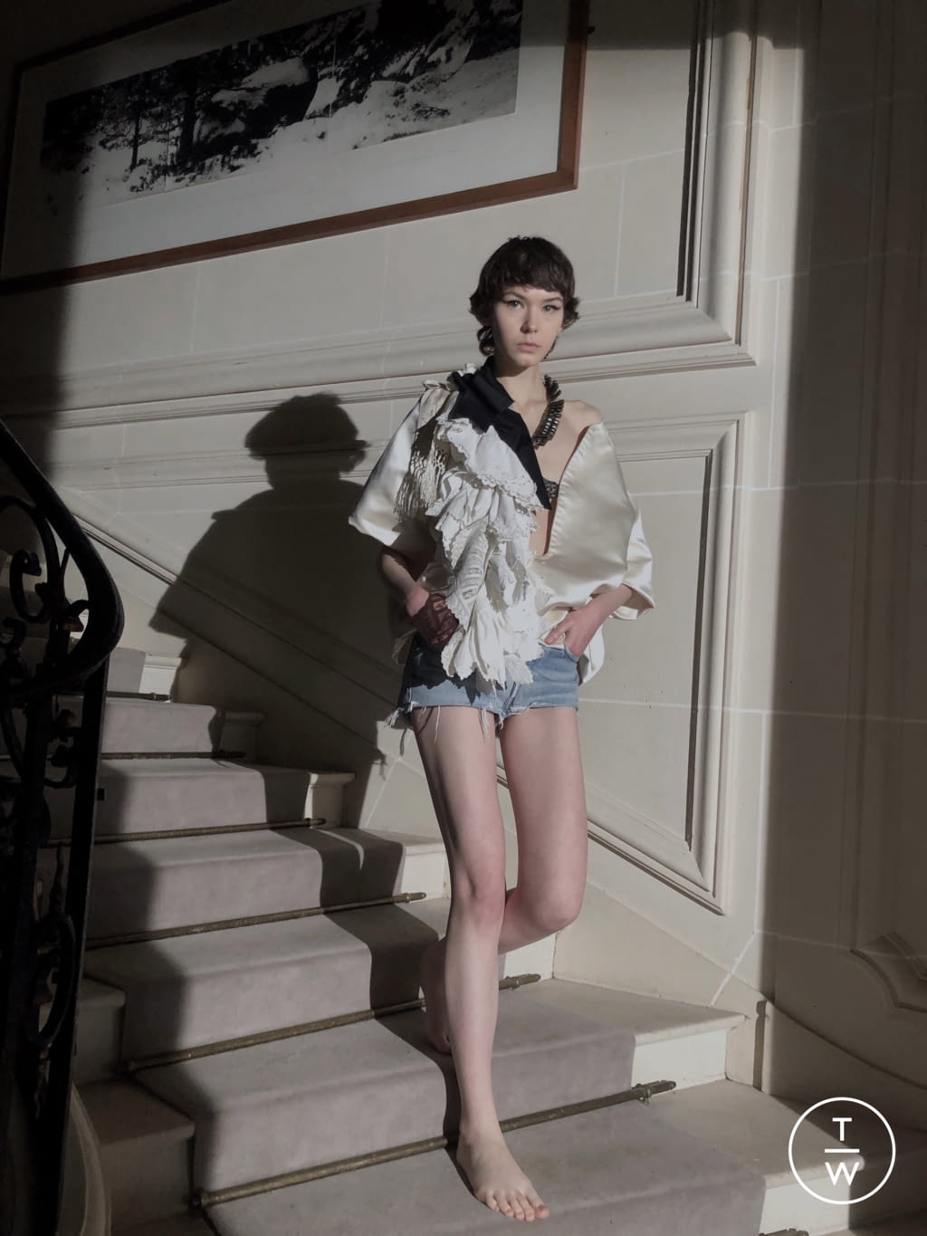 Fashion Week Paris Spring/Summer 2022 look 16 de la collection Aelis couture
