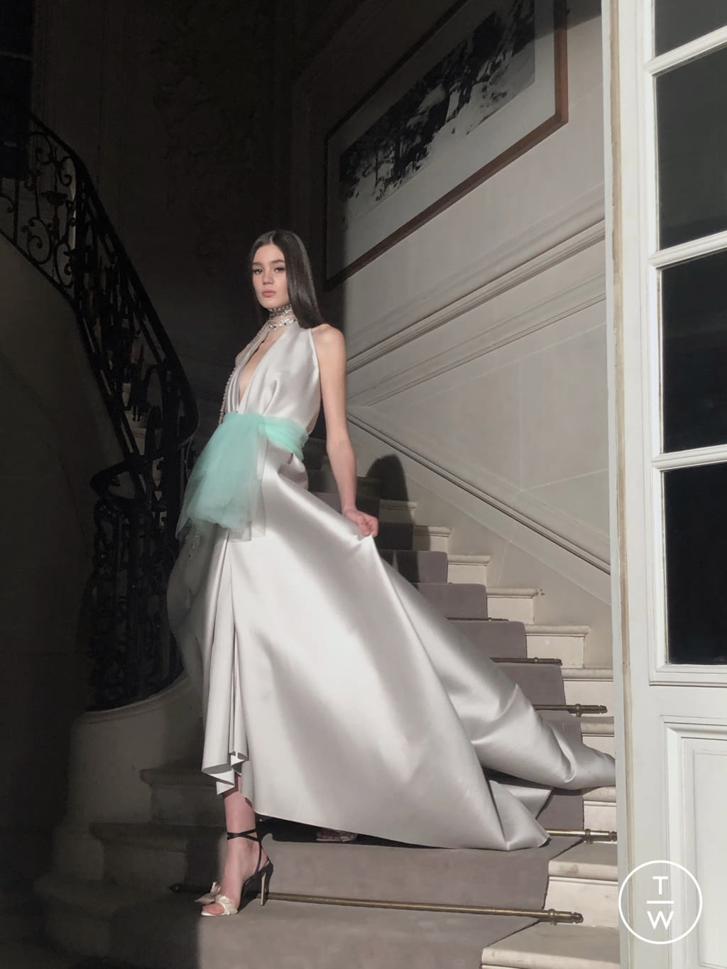 Fashion Week Paris Spring/Summer 2022 look 19 from the Aelis collection couture