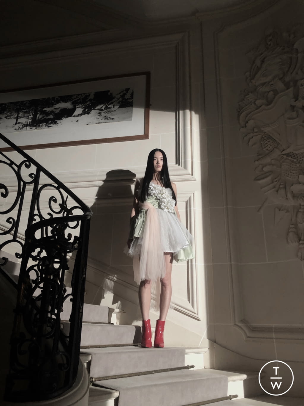 Fashion Week Paris Spring/Summer 2022 look 20 from the Aelis collection couture