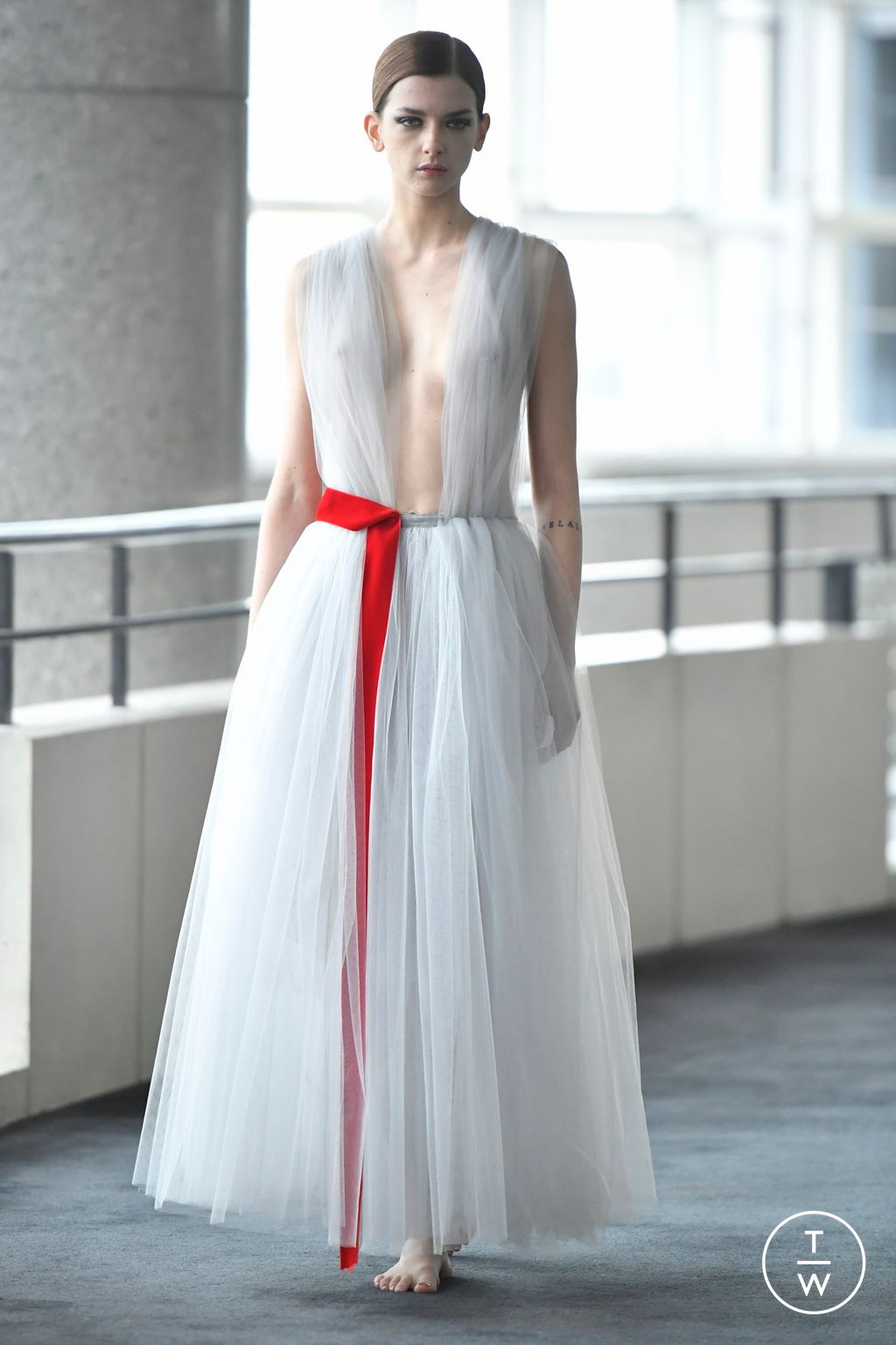 Fashion Week Paris Spring/Summer 2024 look 1 from the Aelis collection couture