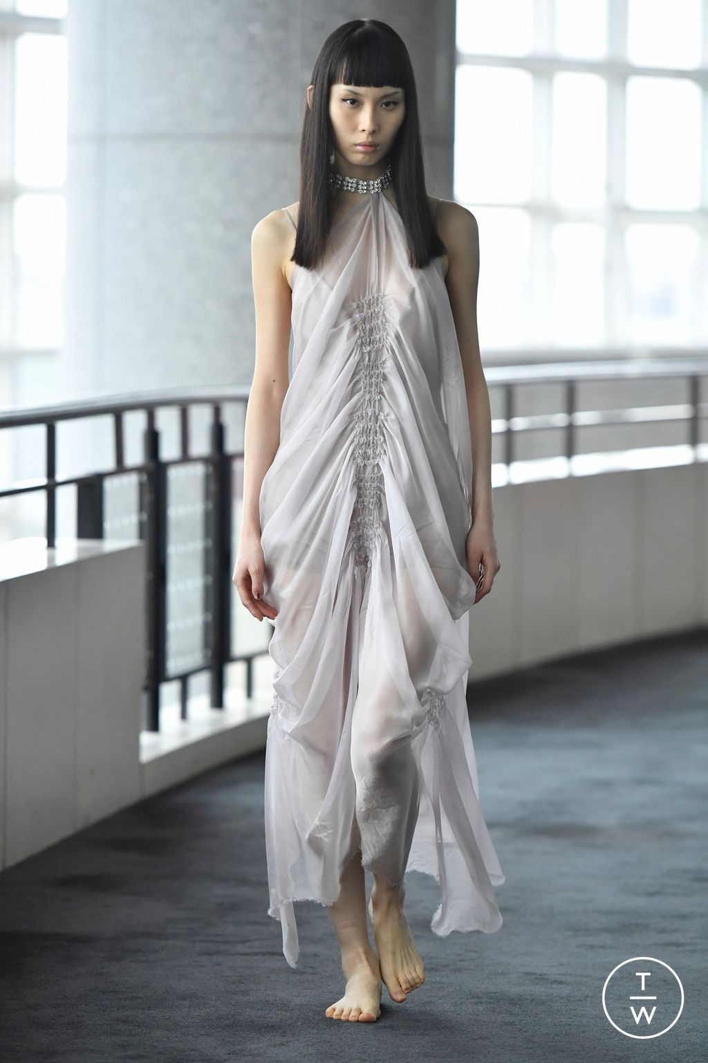 Fashion Week Paris Spring/Summer 2024 look 2 from the Aelis collection couture