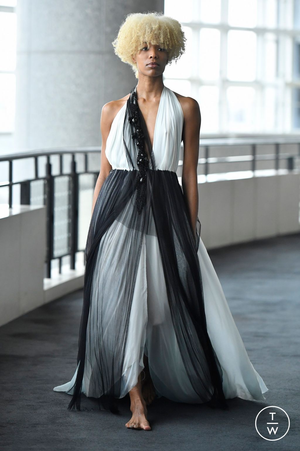 Fashion Week Paris Spring/Summer 2024 look 9 from the Aelis collection couture