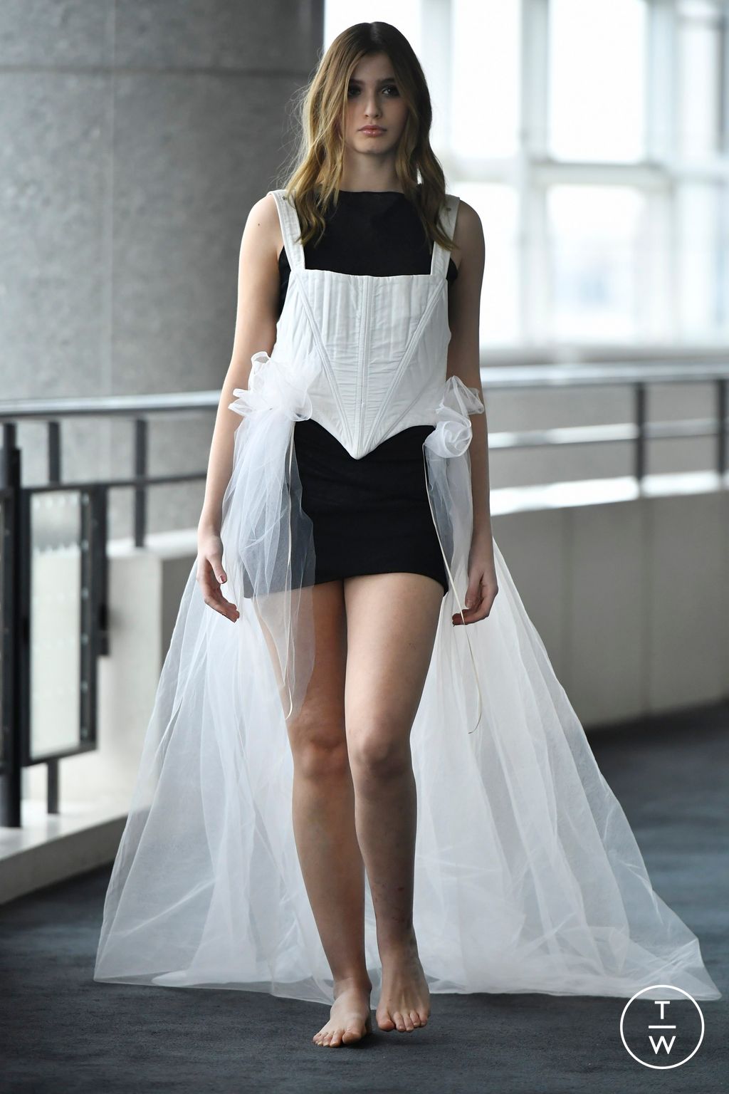 Fashion Week Paris Spring/Summer 2024 look 13 from the Aelis collection couture