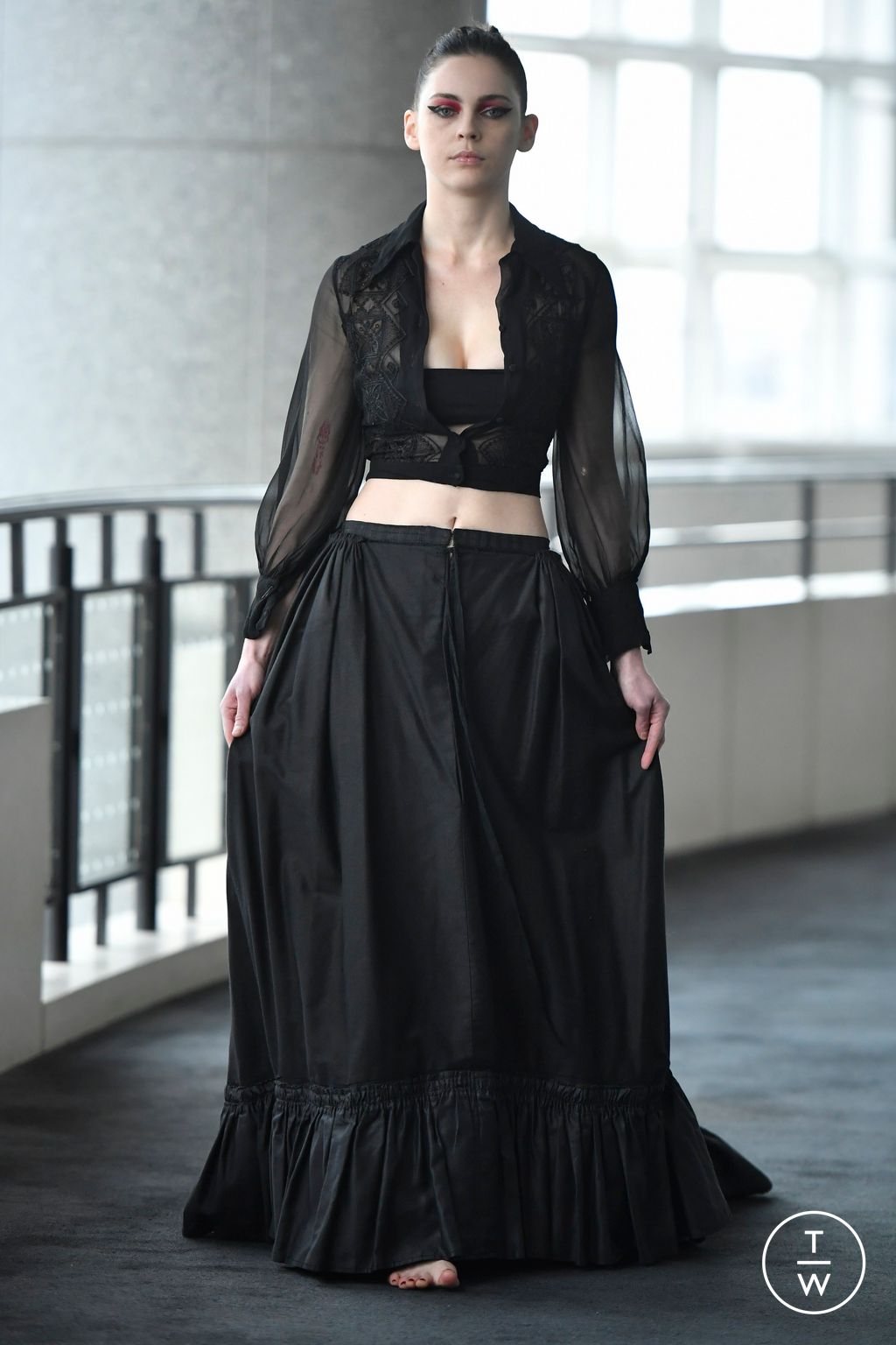 Fashion Week Paris Spring/Summer 2024 look 15 from the Aelis collection 高级定制