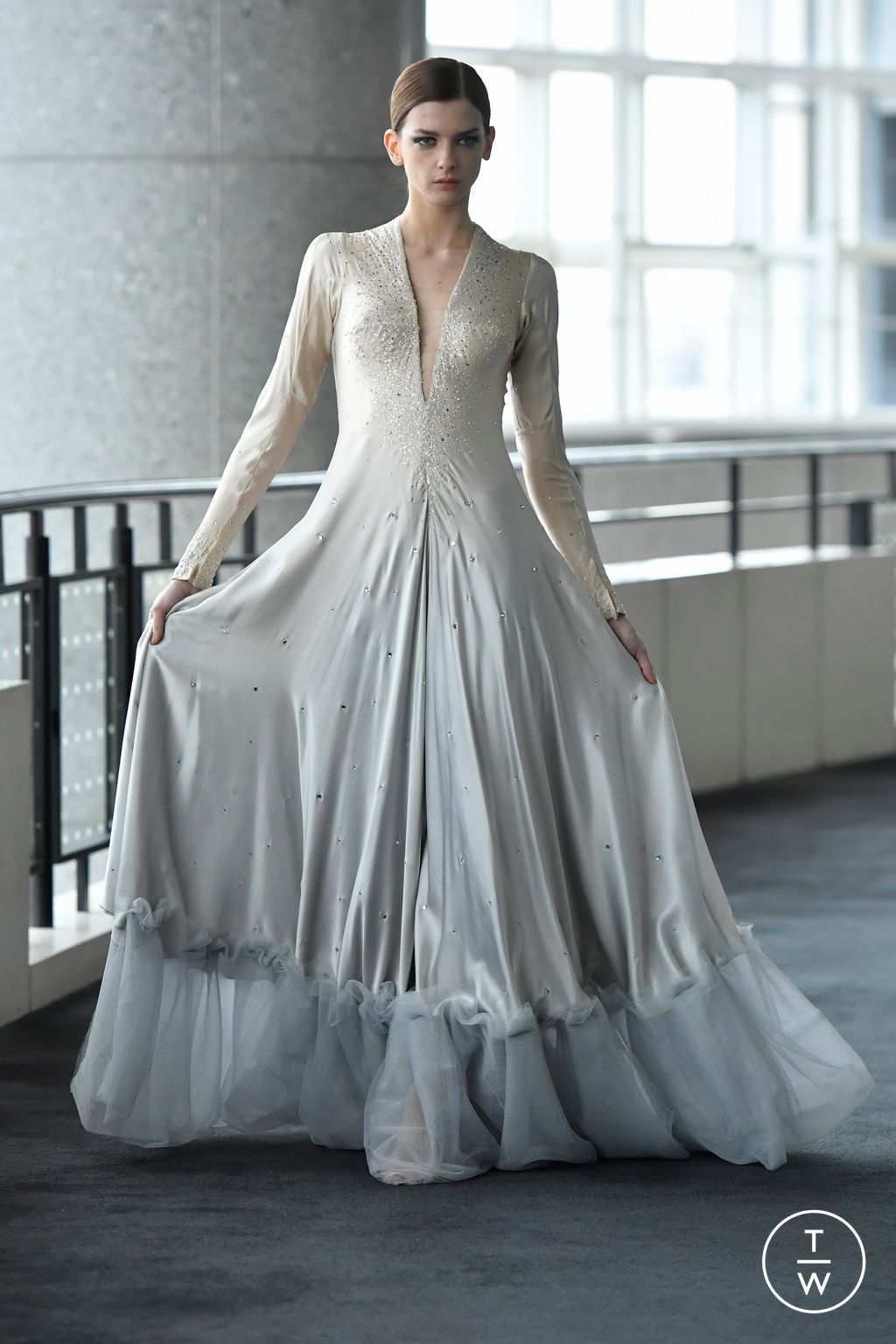 Fashion Week Paris Spring/Summer 2024 look 21 from the Aelis collection couture