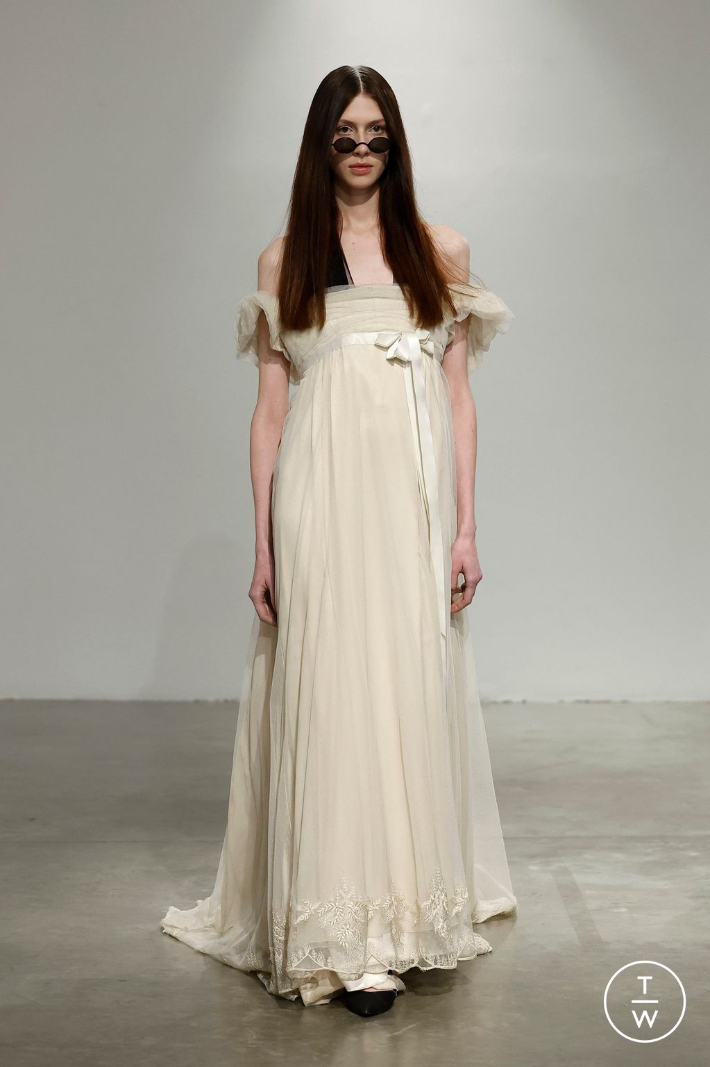 Fashion Week Paris Spring-Summer 2025 look 5 from the Aelis collection couture