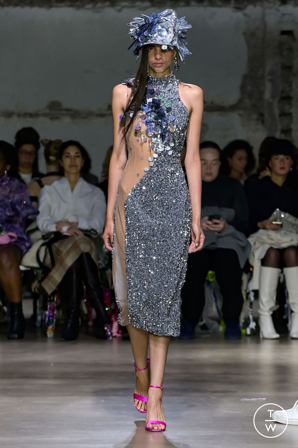 Fashion Week Paris Spring/Summer 2023 look 12 from the Germanier collection womenswear