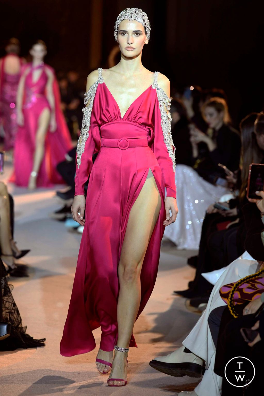 Fashion Week Paris Spring/Summer 2023 look 36 from the Zuhair Murad collection couture