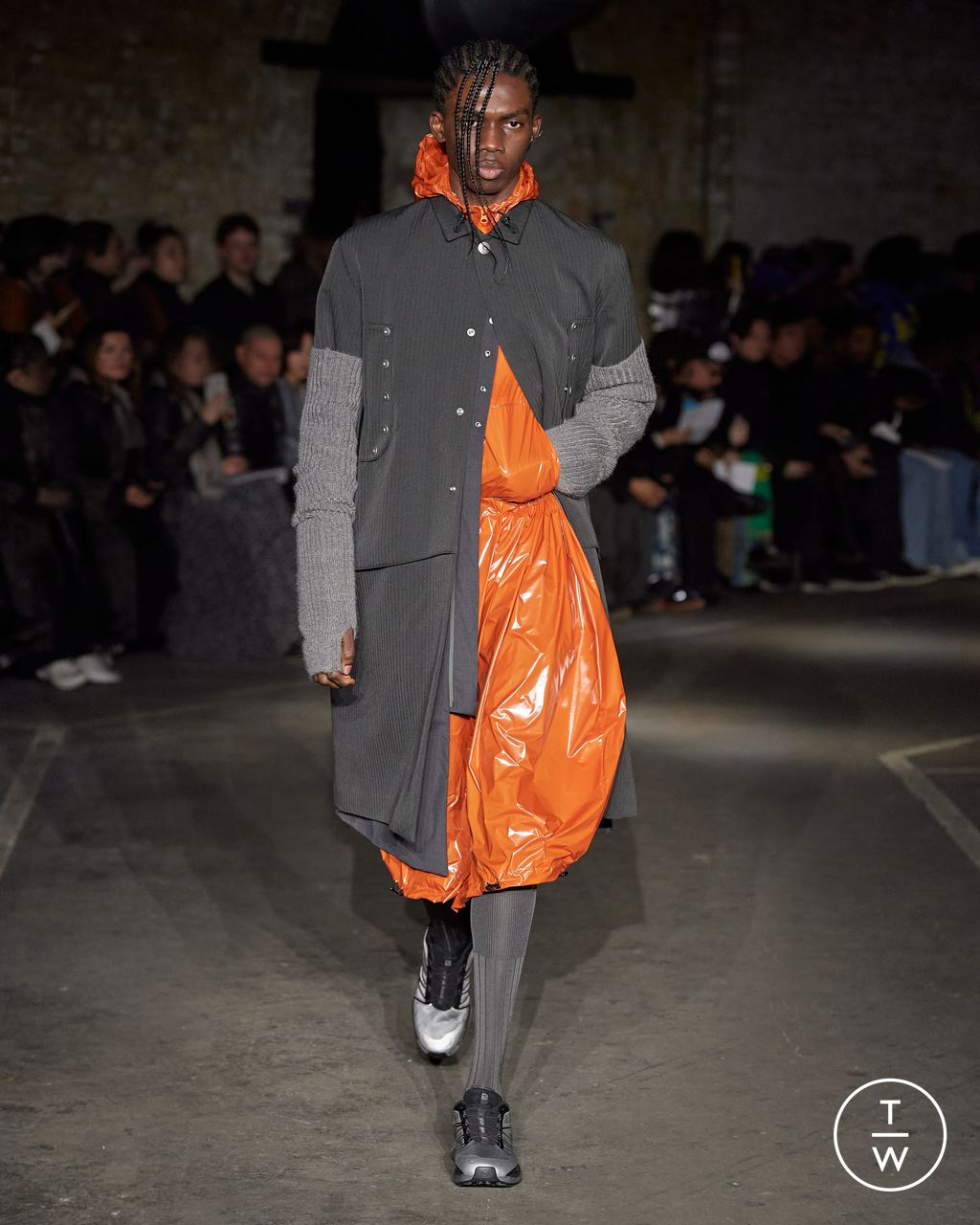 Fashion Week London Fall/Winter 2023 look 1 from the Omar Afridi collection 男装