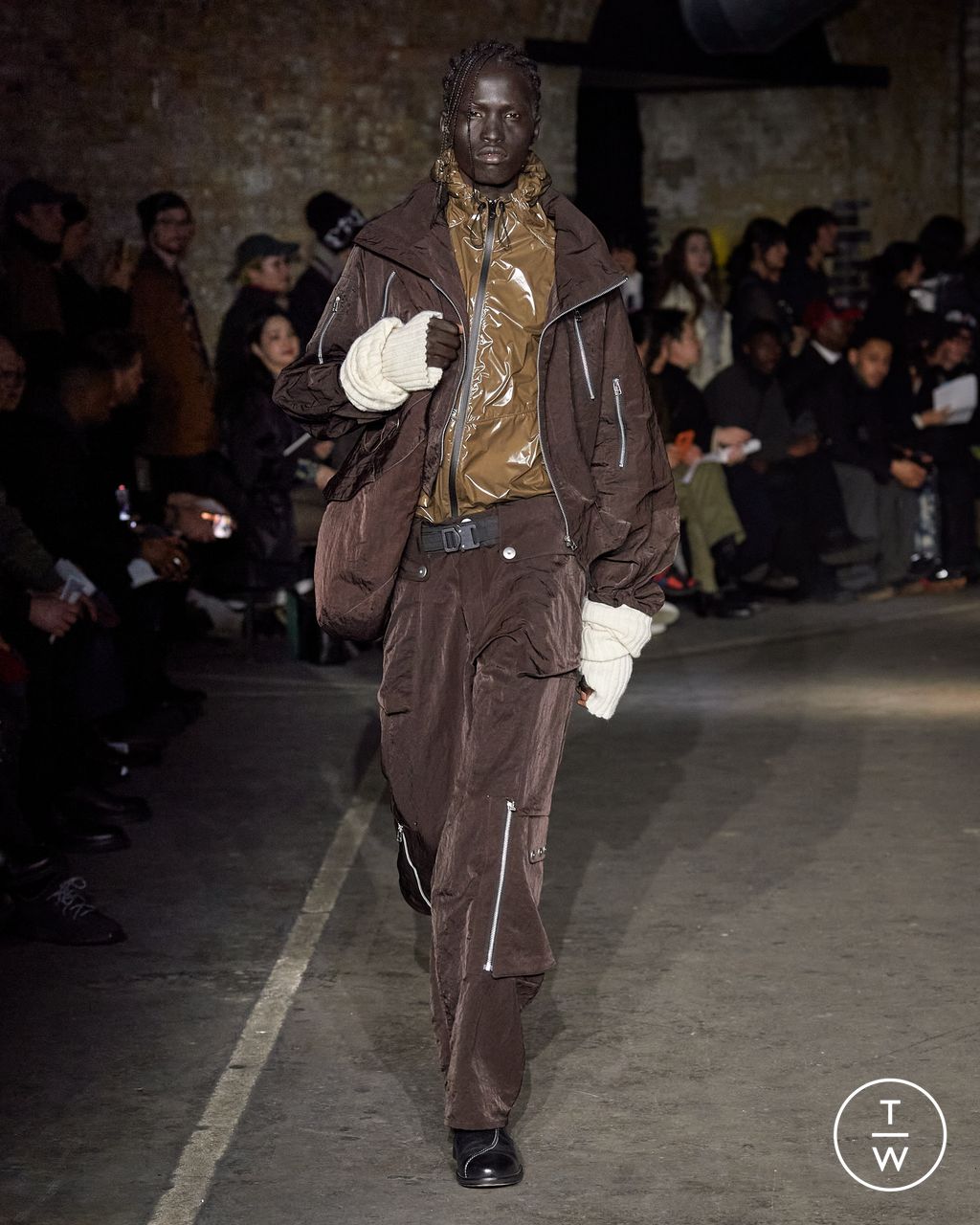 Fashion Week London Fall/Winter 2023 look 4 from the Omar Afridi collection menswear