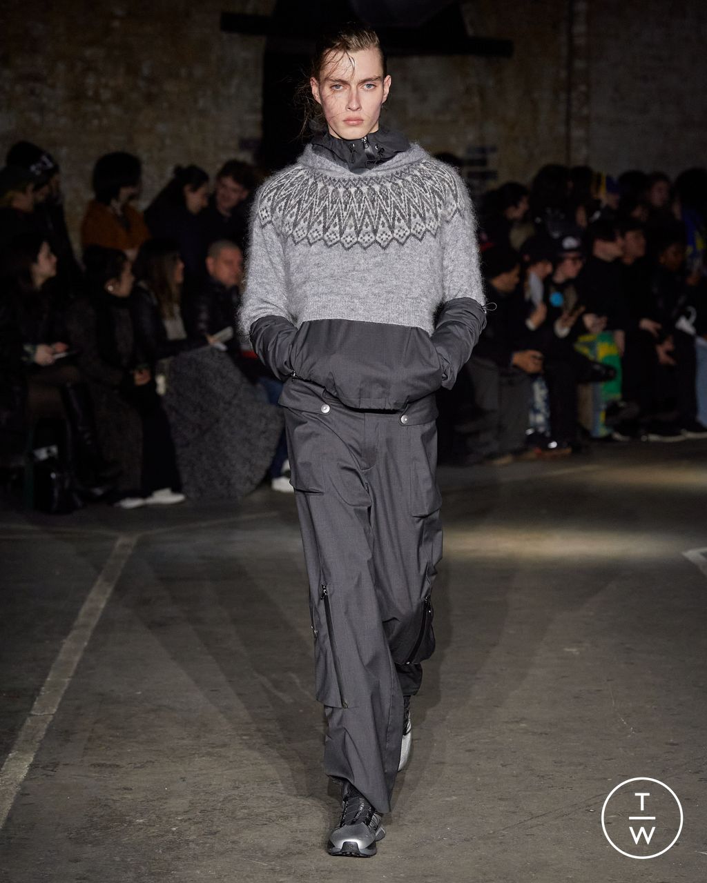 Fashion Week London Fall/Winter 2023 look 12 from the Omar Afridi collection menswear