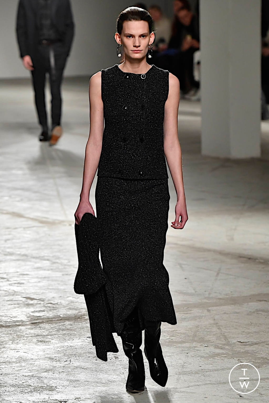 Fashion Week Milan Fall/Winter 2020 look 42 from the Agnona collection womenswear