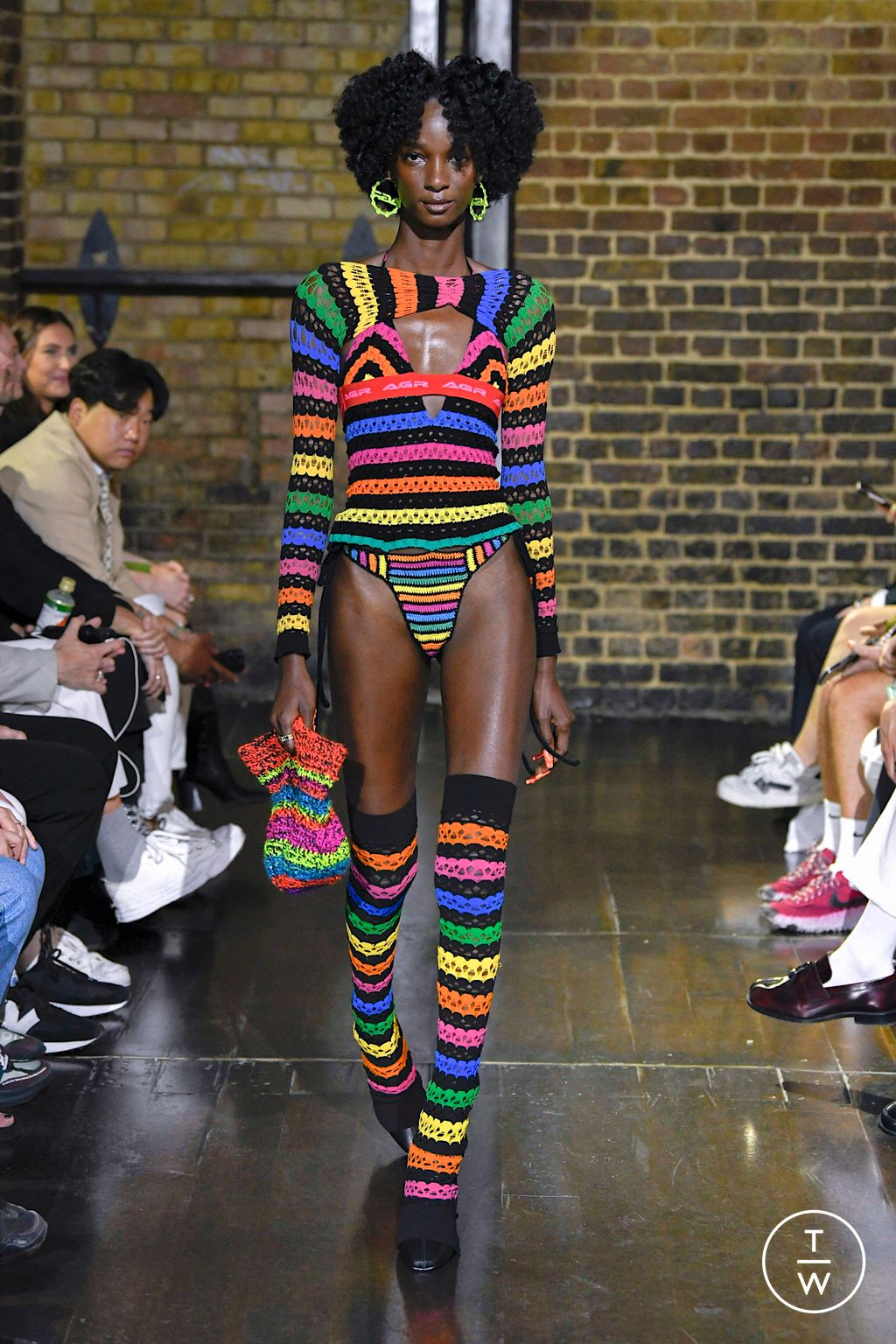 Fashion Week London Spring/Summer 2023 look 1 de la collection AGR menswear