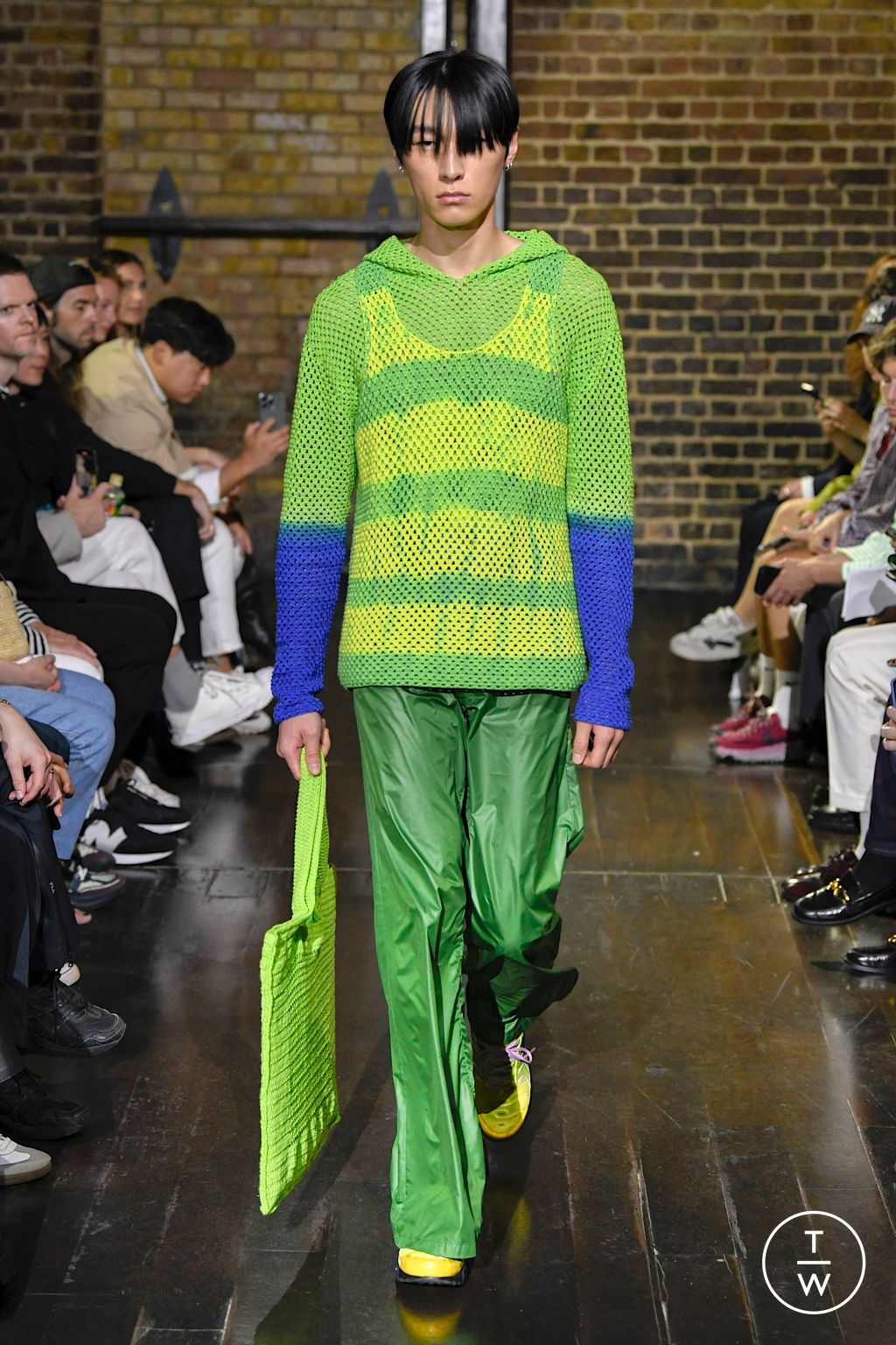 Fashion Week London Spring/Summer 2023 look 13 from the AGR collection menswear