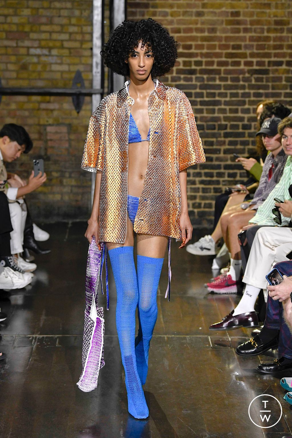 Fashion Week London Spring/Summer 2023 look 29 from the AGR collection 男装