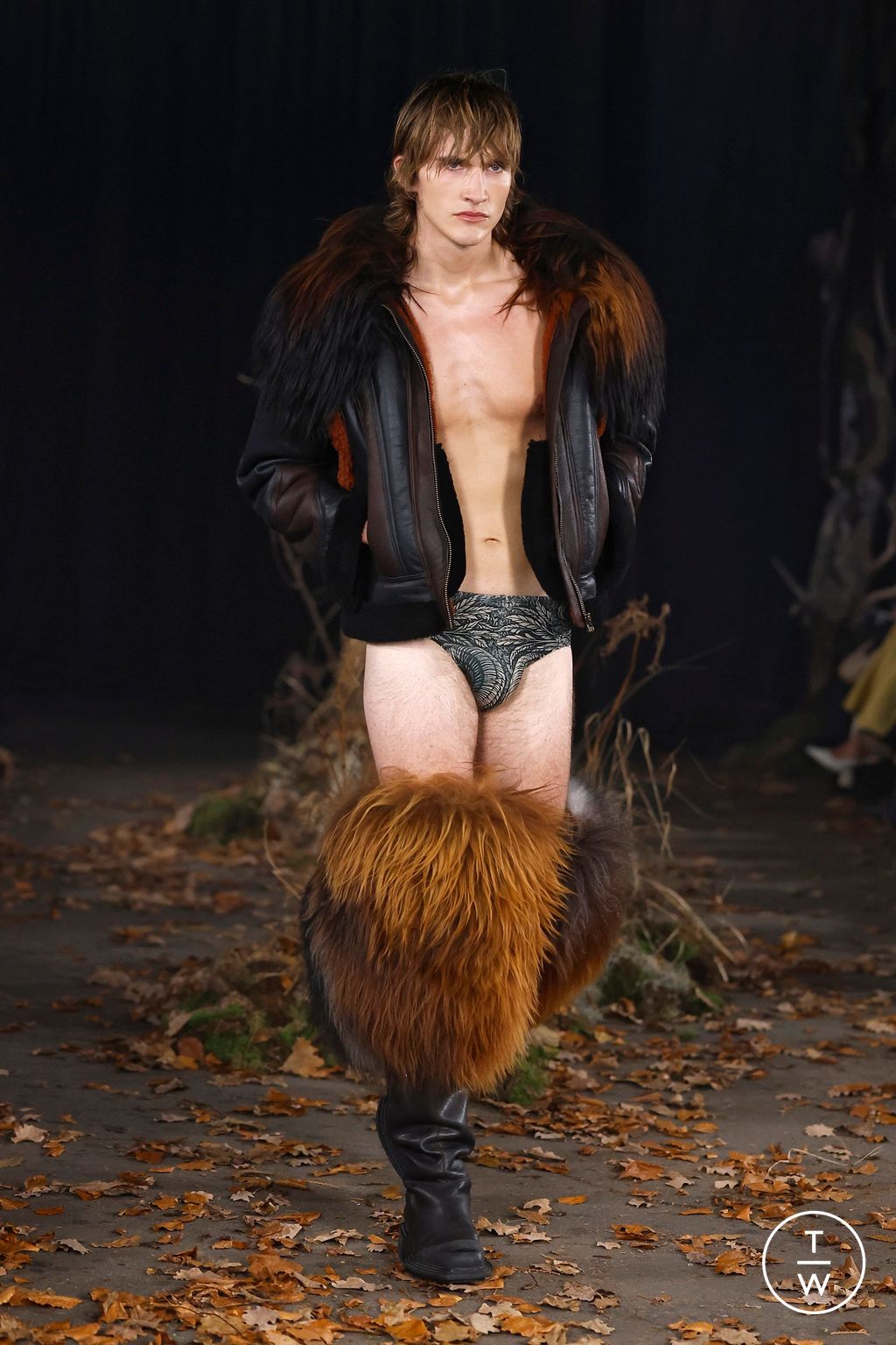 Fashion Week London Fall/Winter 2026 look 12 from the Agro Studio collection womenswear