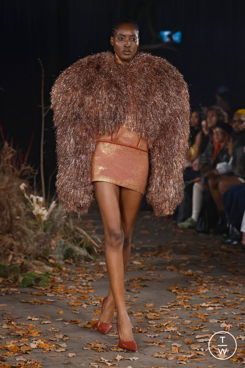 Fashion Week London Fall/Winter 2026 look 15 from the Agro Studio collection womenswear