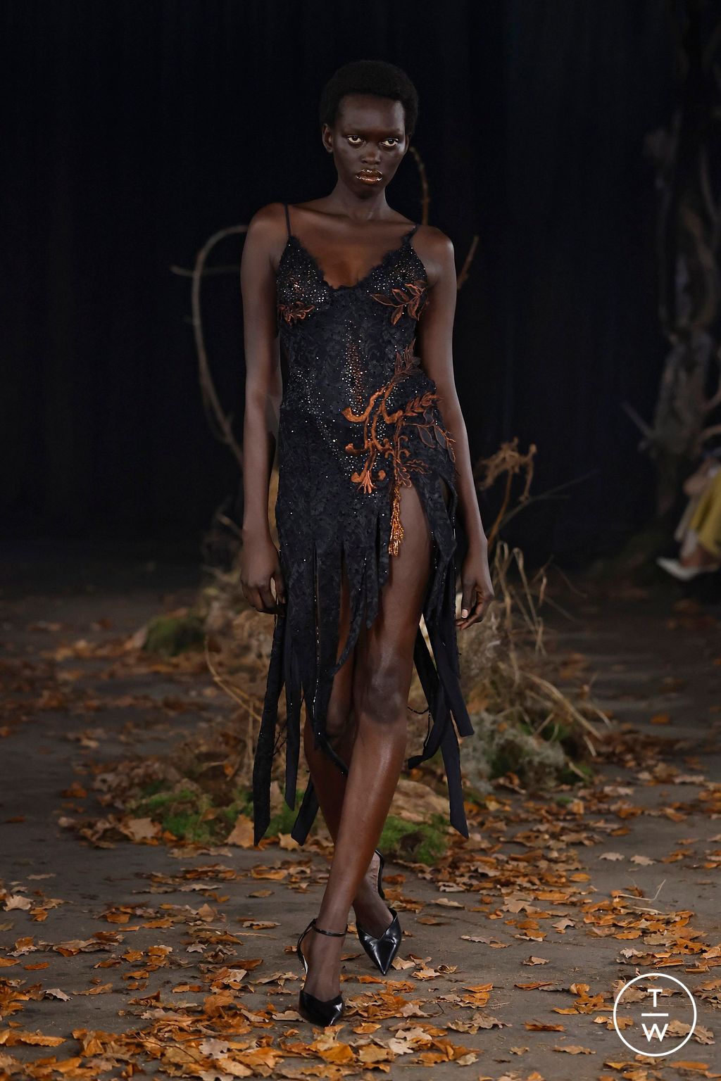 Fashion Week London Fall/Winter 2026 look 20 from the Agro Studio collection womenswear