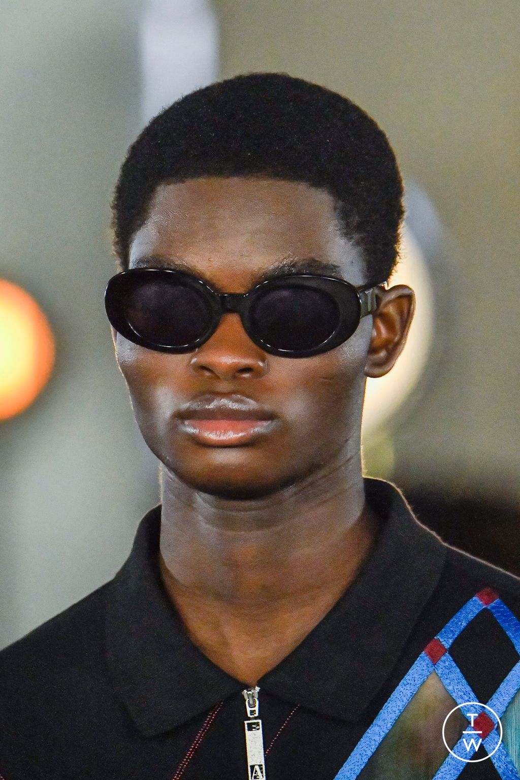 Fashion Week London Fall/Winter 2023 look 36 from the Ahluwalia collection 女装配饰