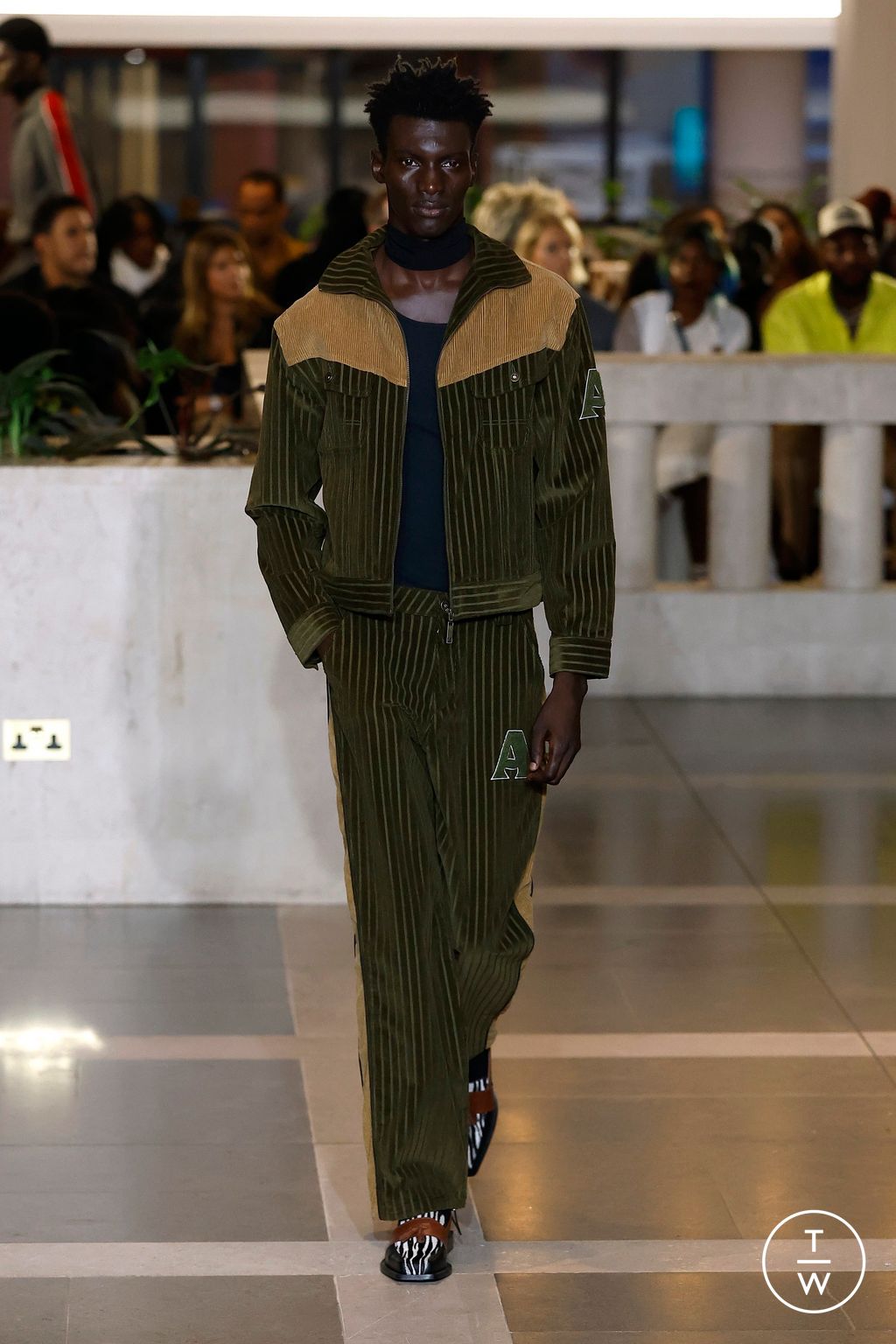 Fashion Week London Spring/Summer 2024 look 27 from the Ahluwalia collection womenswear