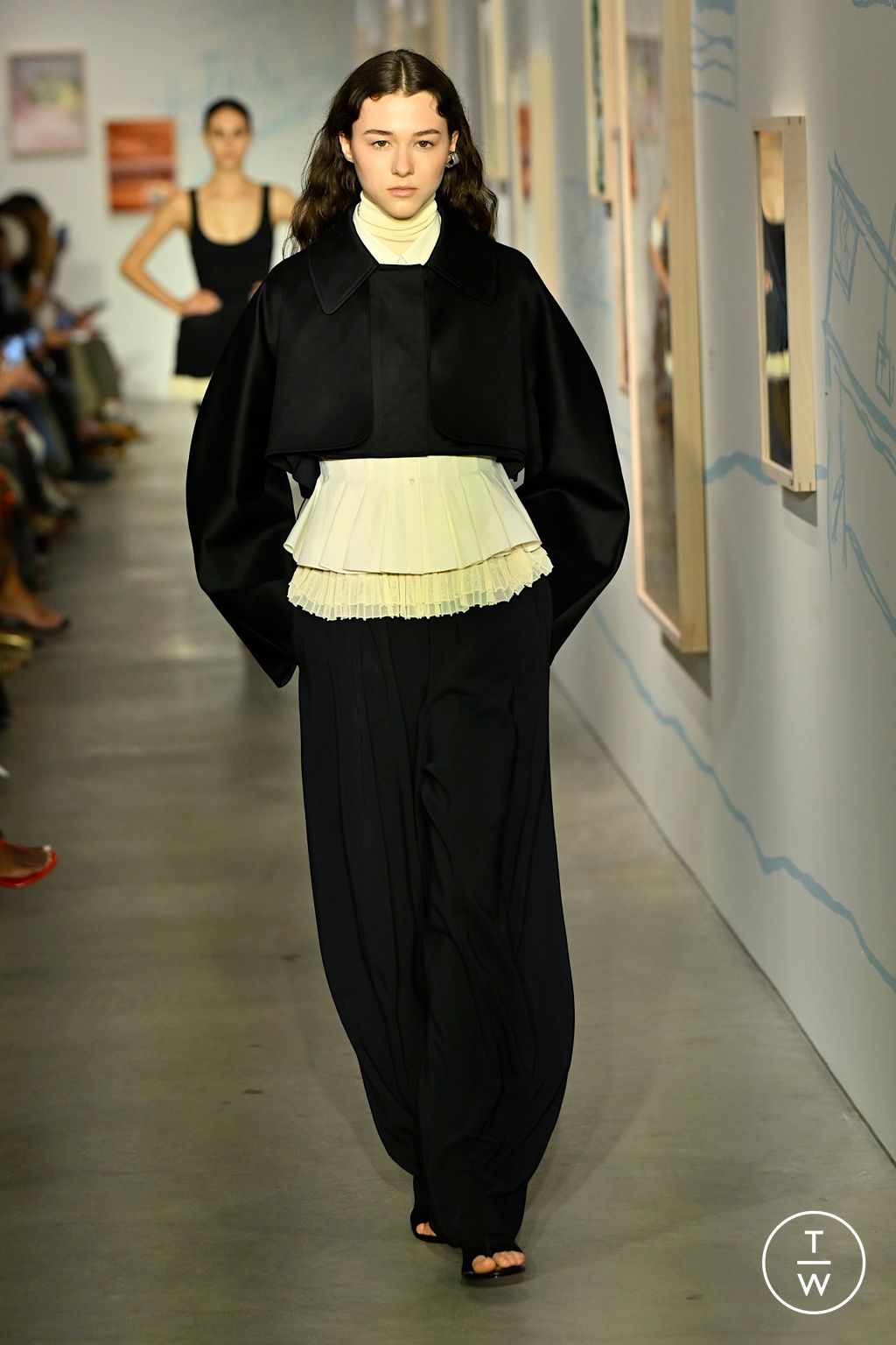 Fashion Week New York Spring/Summer 2026 look 2 from the Ashlyn collection 女装