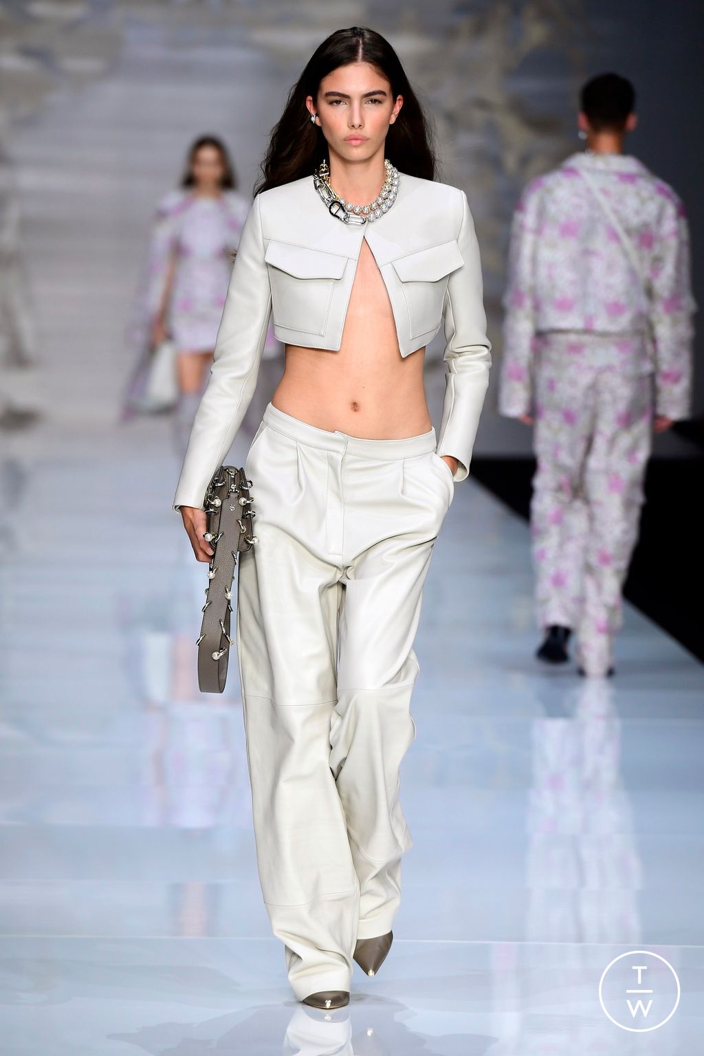 Fashion Week Milan Spring/Summer 2024 look 3 from the Aigner collection womenswear