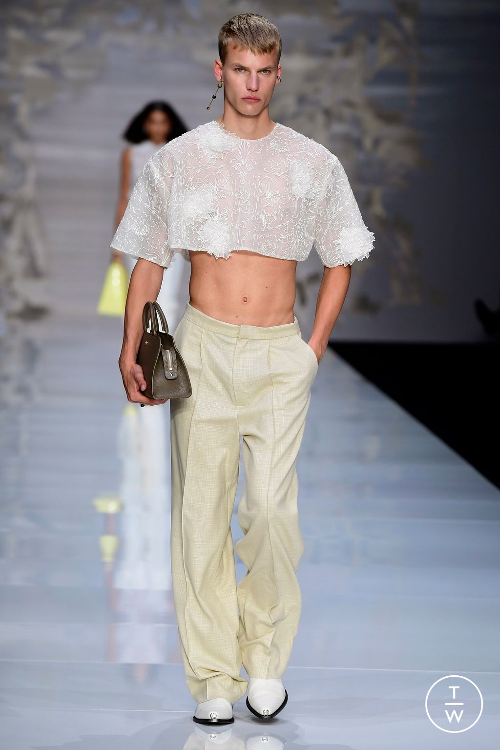 Fashion Week Milan Spring/Summer 2024 look 11 de la collection Aigner womenswear