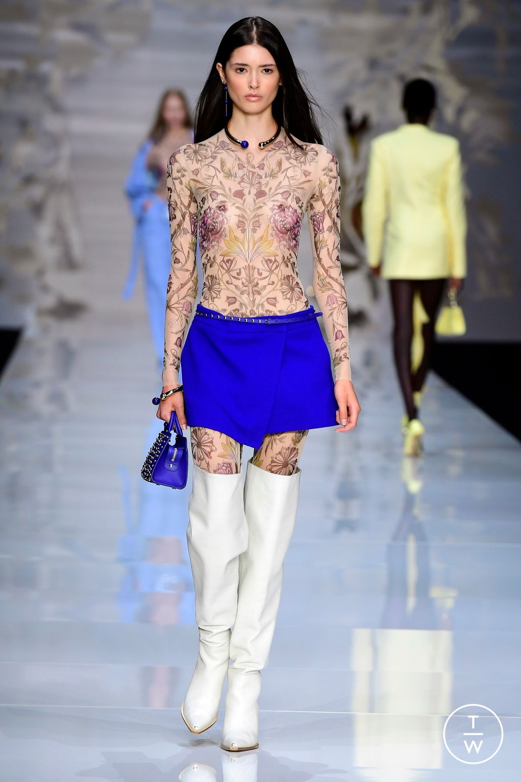 Fashion Week Milan Spring/Summer 2024 look 16 de la collection Aigner womenswear