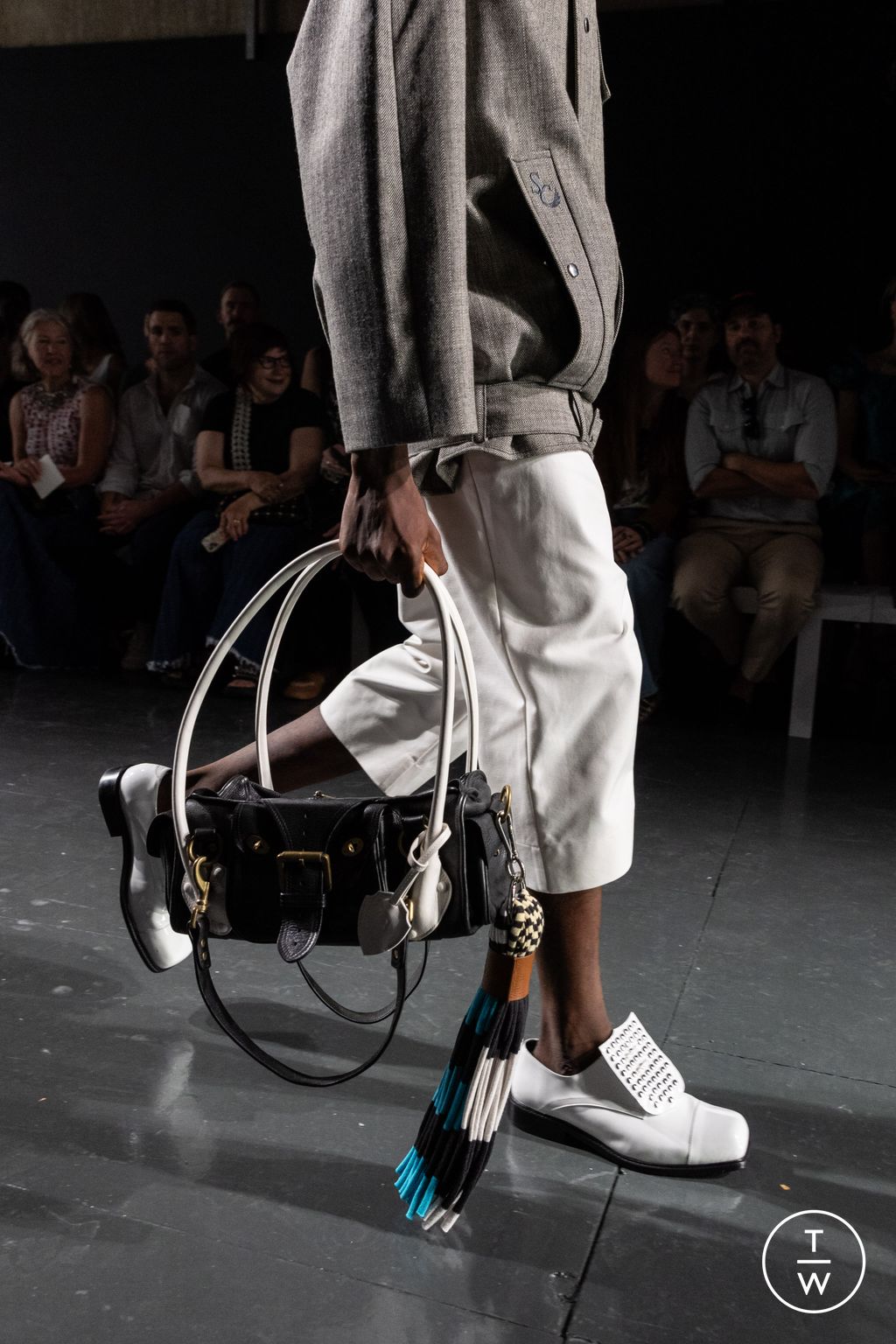 Fashion Week London Spring/Summer 2024 look 6 from the Stefan Cooke collection menswear accessories