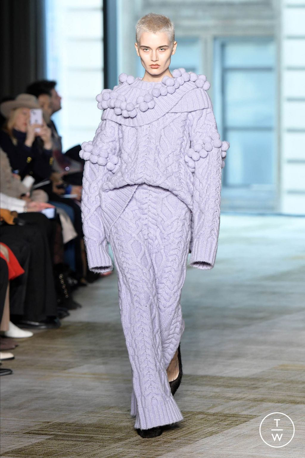 Fashion Week New York Fall/Winter 2024 look 1 from the AKNVAS collection womenswear