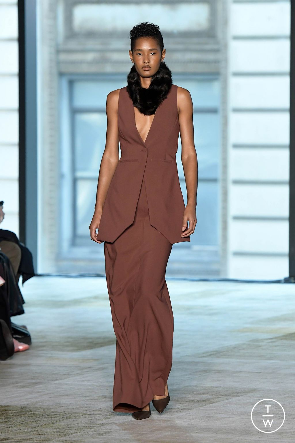 Fashion Week New York Fall/Winter 2024 look 4 de la collection AKNVAS womenswear