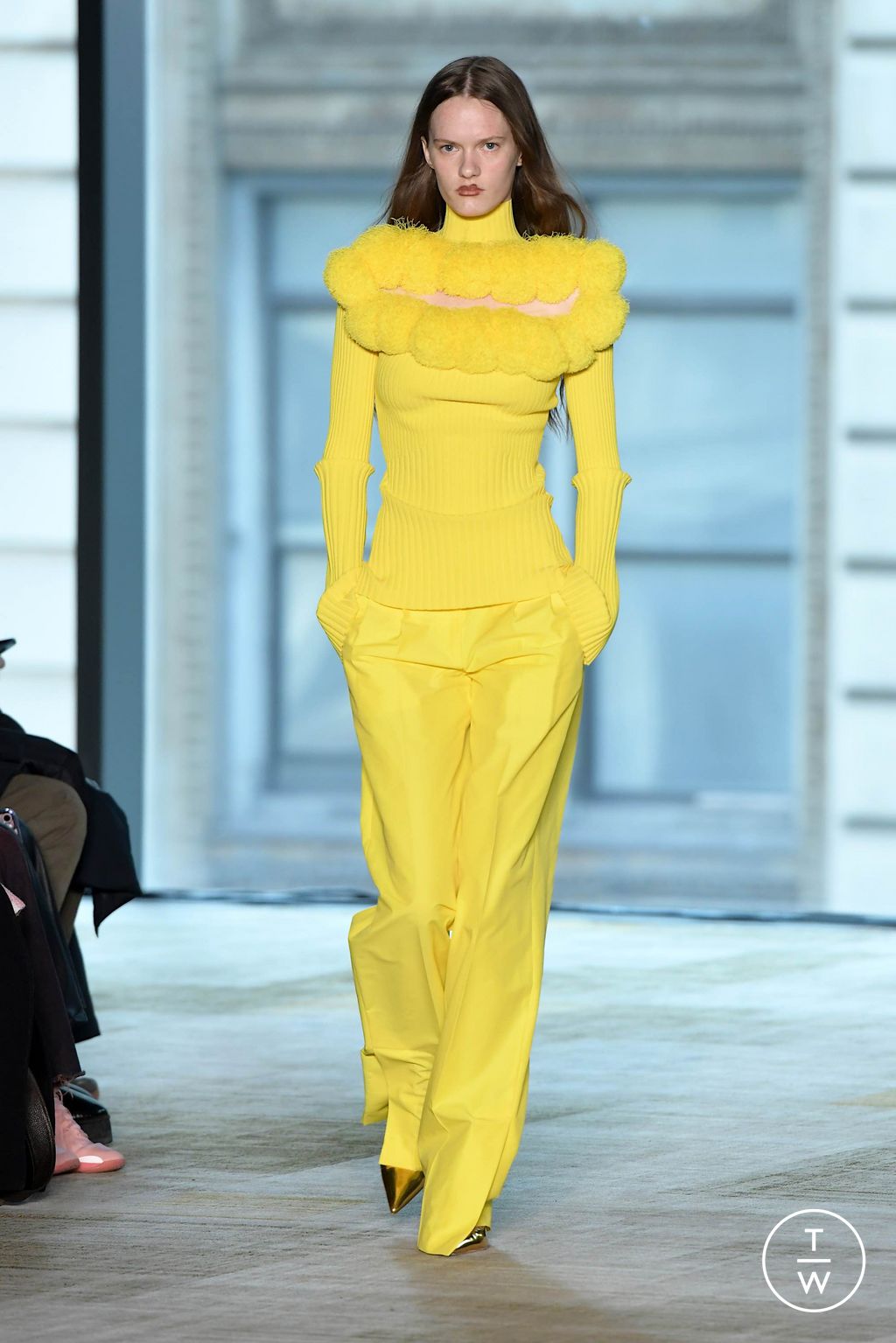 Fashion Week New York Fall/Winter 2024 look 20 from the AKNVAS collection womenswear